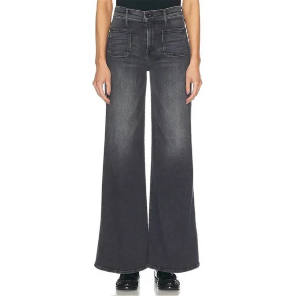 MOTHER the patch pocket twister sneak jeans in up in smoke - Picture 5 of 16